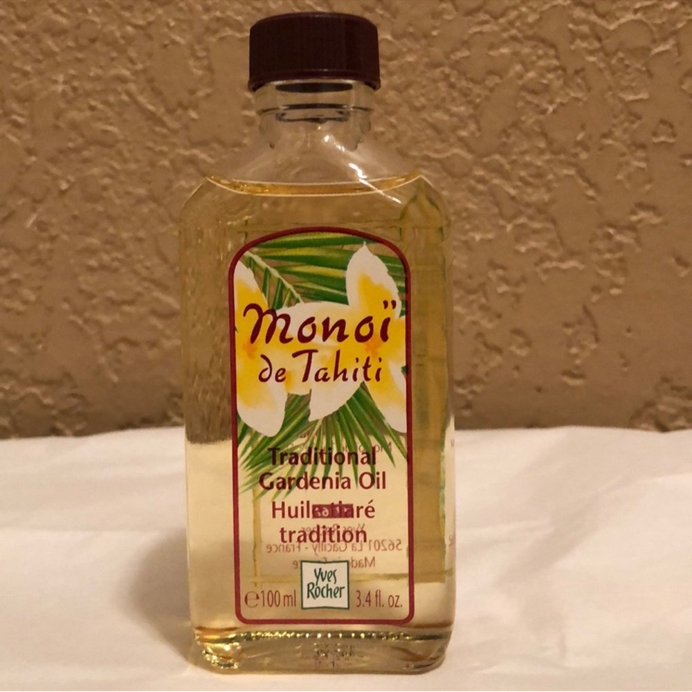 NWOT Yves Rocher Monoi de Tahiti Traditional Gardenia Oil.  3.4 ounces.